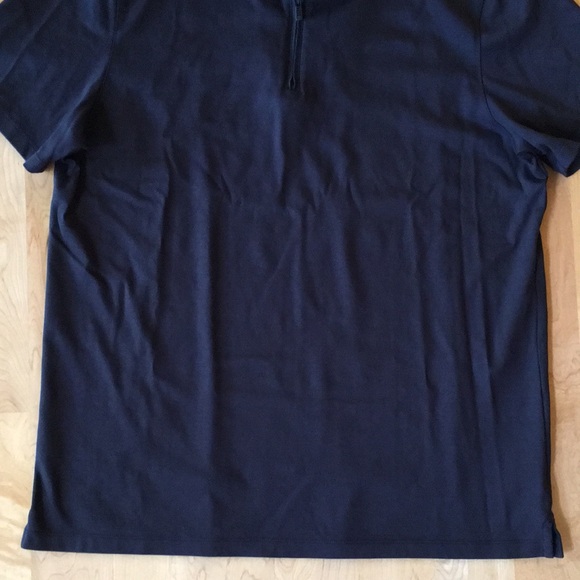 CALVIN KLEIN | 100% Cotton Zip Up Polo Shirt - Picture 5 of 11